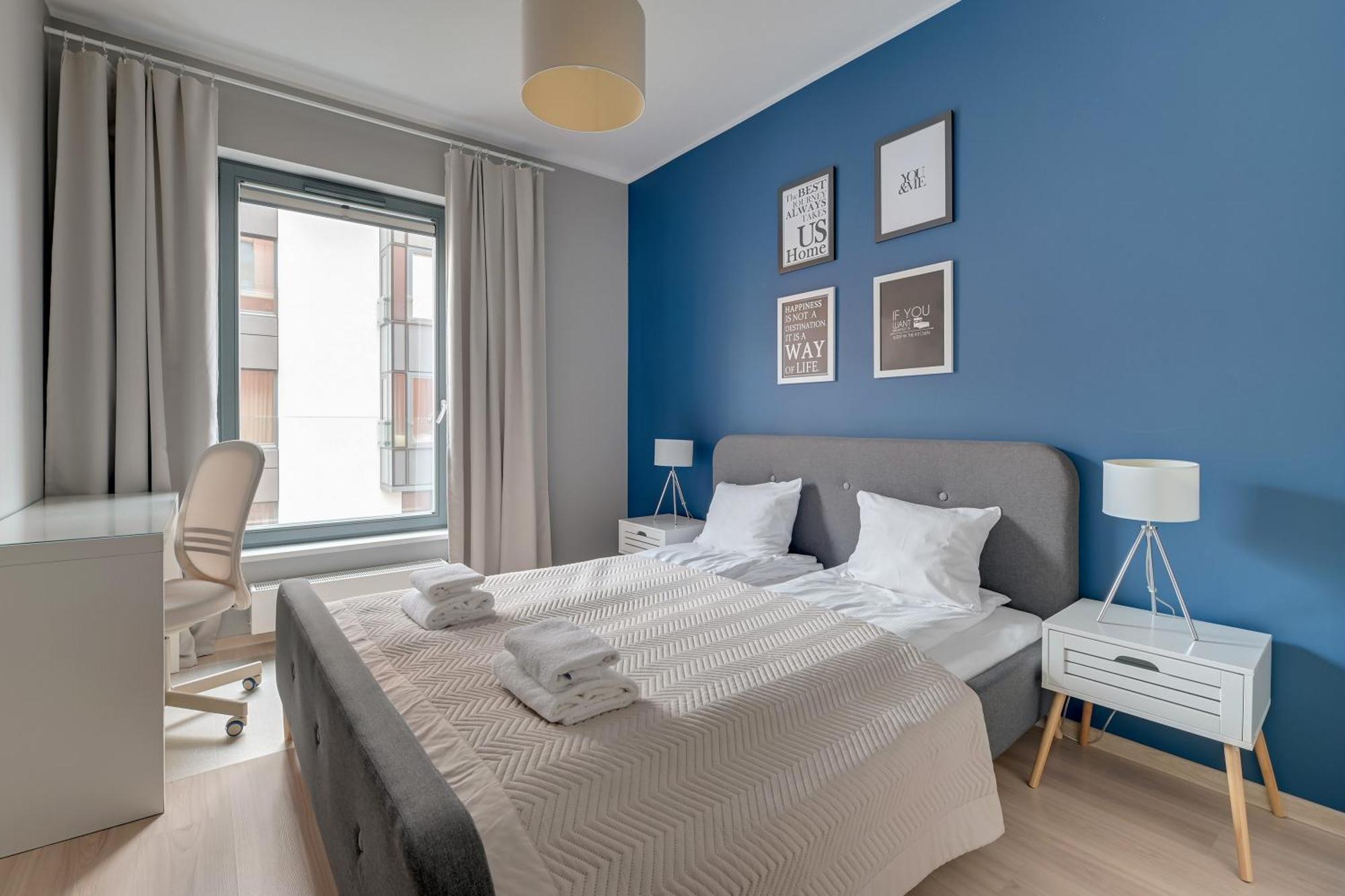 Blue Mandarin Riverside Гданьск Номер фото